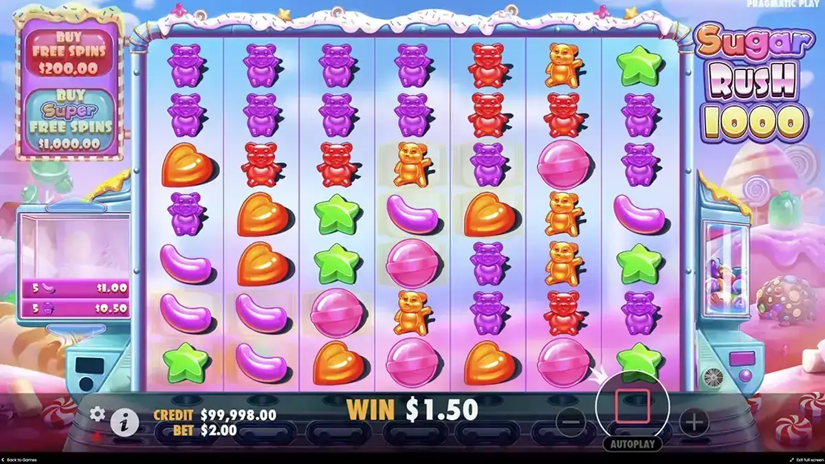 Pros y contras del modo demo de Sugar Rush 1000