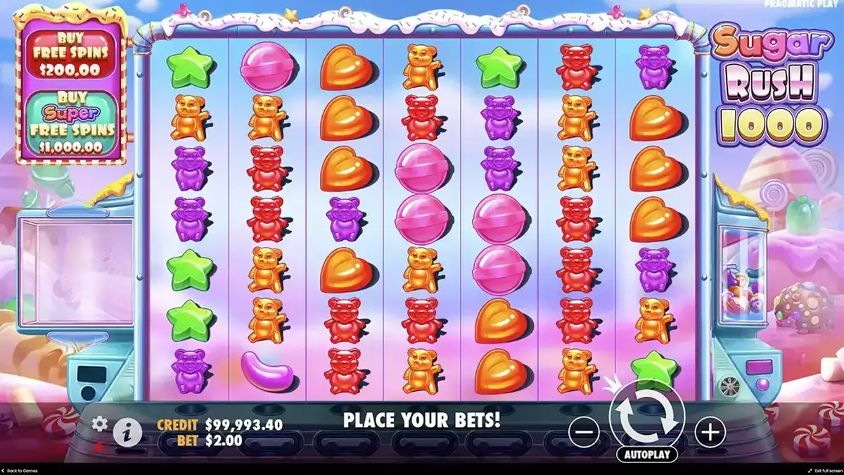 Sugar Rush 1000 – tragamonedas dulce y emocionante | Sugar Rush 1000