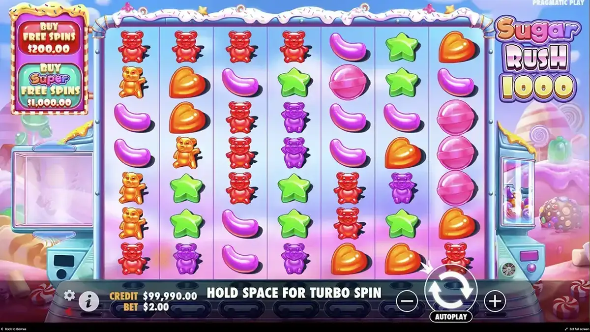 ¿Cuál es el mejor lugar para jugar Sugar Rush 1000?